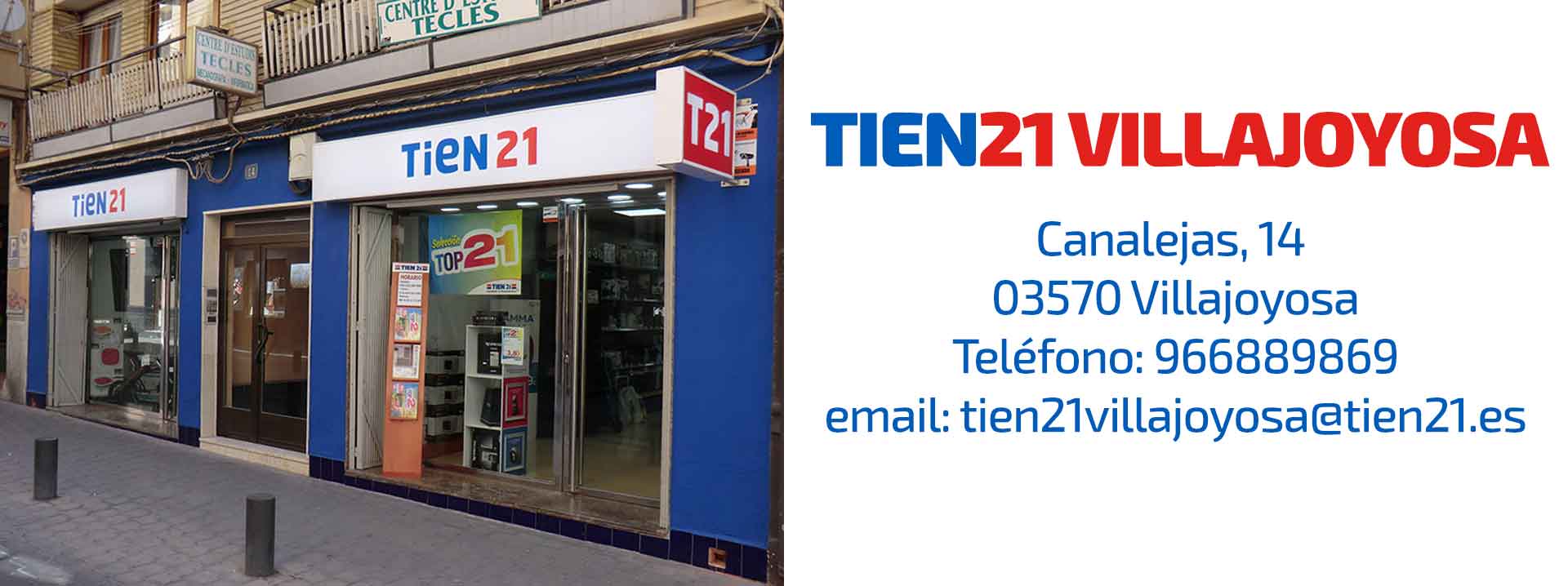 Banner tienda